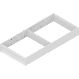 Immagine dell'articolo per BLUM AMBIA-LINE telaio per cassetto stretto, LN450mm, L200mm, acc. bianco seta
