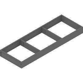 Artikelbild für BLUM AMBIA-LINE Schubkastenrahmen breit, NL600mm, Stahl Oriongrau matt