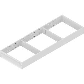 Artikelbild für BLUM AMBIA-LINE Schubkastenrahmen breit, NL600mm, Stahl Seidenweiß matt