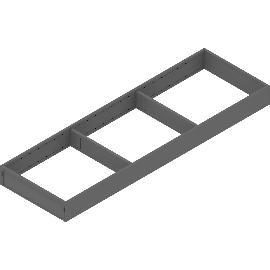 Artikelbild für BLUM AMBIA-LINE Schubkastenrahmen breit, NL650mm, Stahl Oriongrau matt