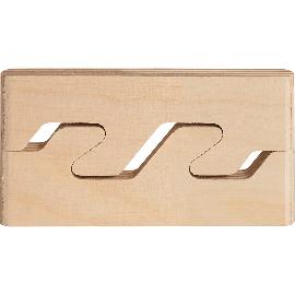 Artikelbild für Einhängebeschlag SOLID-S, 118 x 40 x 12 mm, Birke Multiplex roh