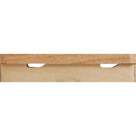 Artikelbild für Einhängebeschlag SOLID SL-L, 210 x 38 x 15 mm, Birke Multiplex roh