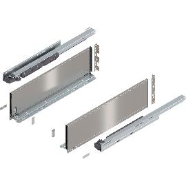 Artikelbild für BLUM LEGRABOX pure SET Höhe C, BLUMOTION S, 40Kg, NL 600, INOX