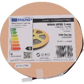 Artikelbild fĂĽr SIRO LED-Band SL-VIPER 3mm 6W/m 2700K, 24 V/DC, 3000 mm