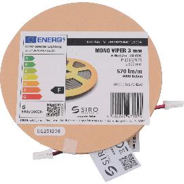 Artikelbild für SIRO LED-Band SL-VIPER 3mm 6W/m 4000K, 24 V/DC, 1500 mm
