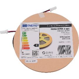 Artikelbild fĂĽr SIRO LED-Band SL-VIPER 3mm 6W/m 4000K, 24 V/DC, 3000 mm