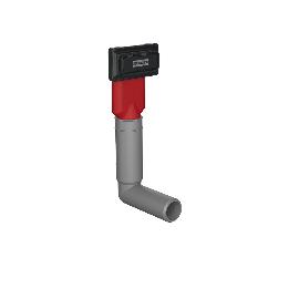 Obrázek produktu pro FRANKE Colorline skrytý přepad hranatý černá matná