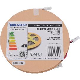 Artikelbild für SIRO LED-Band SL-VIPER DUO2POL 3mm 6W/m 2200K-6000K, 24 V/DC, 1500 mm