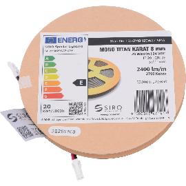 Artikelbild für SIRO LED-Band SL-CARAT 8mm 20W/m 2700K, 24 V/DC, Rolle 5 m
