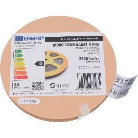 Artikelbild für SIRO LED-Band SL-CARAT 8mm 20W/m 3000K, 24 V/DC, Rolle 5 m