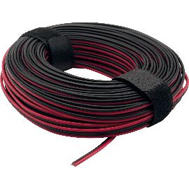 Artikelbild für LED-Kabel rot schwarz 2-polig, LIYZ 2x0,75 auf Maß geschnitten