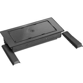 Termékkép EVOline BackFlip, 2 db földelt aljzat, USB-C töltő, dekor nélkül