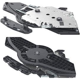 Obrázek produktu pro HETTICH FurnSpin XL otočné kování pravé se Silent System