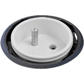 Termékkép EVOline One aljzat fehér átmérő 59 mm
