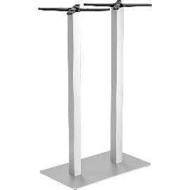 Artikelbild für Platten-Tischgestell Etsi-2 H 1130 mm Edelstahl