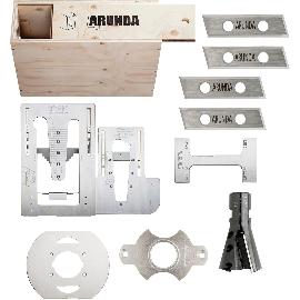 Artikelbild für MAFELL Frässchablone Arunda 80N Maxi - Set