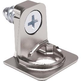 Artikelbild für ITALIANA FERRAMENTA Tablar-Bodenträger PK2 Tablarstärke 25 mm ø 5 mm, vernickelt