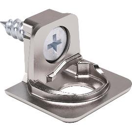 Artikelbild für ITALIANA FERRAMENTA Tablar-Bodenträger PK2 Tablarstärke 16 mm ø 3 mm, vernickelt