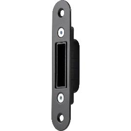 Artikelbild für AGB Schließblech Easy-Set XT, 112 x 23,9 x 14,5 mm, Stahl schwarz matt