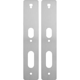 Artikelbild für ABUS TECTIQ Renovierungsplatte Langschildbeschlag B=54 mm L=301 mm Edelstahl