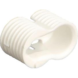 Artikelbild für SISO FIXI KD-System Schlüssellochteil 2x ø 8x6 mm, Kunststoff weiß