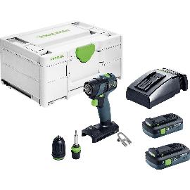 Artikelbild für FESTOOL Akku-Bohrschrauber TXS 18 TBX4,0 I-Plus 18 Volt / 4,0 Ah Li-Ion