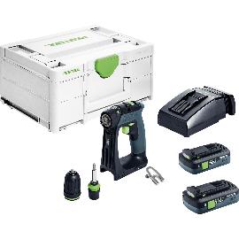 Artikelbild für FESTOOL Akku-Bohrschrauber CXS 18 TBX4,0 I-Plus 18 Volt / 4,0 Ah Li-Ion