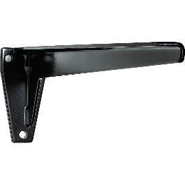 Artikelbild für Konsole FL starr, Höhe 80 mm, Tiefe 200 mm, Tragkraft 75 kg, Stahl schwarz