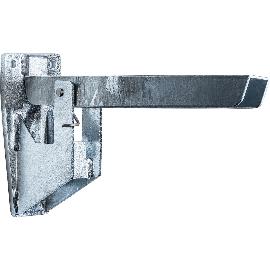 Artikelbild für Konsole BS Sitzbank klappbar, Tiefe 380 mm, Tragkraft 250kg, Stahl feuerverzinkt