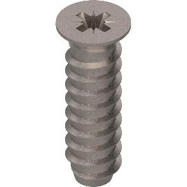 Artikelbild für BLUM Systemschraube Senkkopf 6,0x20 mm, PZ, Stahl vernickelt