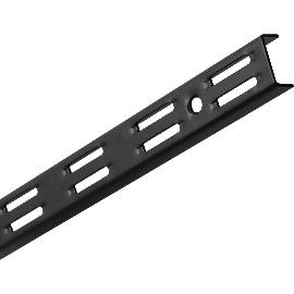 Artikelbild für ALFER ELEMENT SYSTEM Wandschiene Classic 50 zweireihig 500 mm schwarz matt