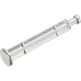 Artikelbild für Enddübel System 5, Seitenwand 19 mm, Bohr ø8, Spannmaß 49,5 mm, Zinkdruckguss
