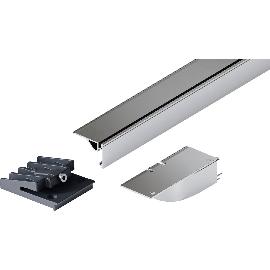 Slika artikla za HAWA Folding Concepta III V2 set tirnic ličnica, 2-delni, leva, aluminij, elo.