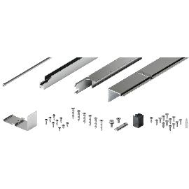 Slika artikla za HAWA Folding Concepta III V2 set tirnic korpus, levi, nadomara