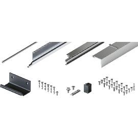 Slika artikla za HAWA Folding Concepta III V2 set tirnic korpus, 4-delni, desni, talni priključek
