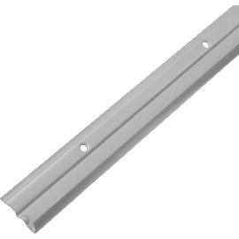 Obrázek produktu pro Nástěnná lišta Easy 10008, délka 2032 mm, ocel šedá (RAL 9006)