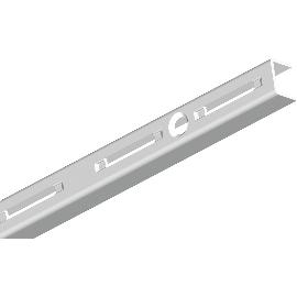 Obrázek produktu pro ALFER ELEMENT SYSTEM nástěnná lišta Classic 50 jednořadá 2000 mm, stříbrná