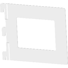 Obrázek produktu pro Rám na knihy 10801, 142 x 118, ocel bílá (odpovídající RAL 9003)