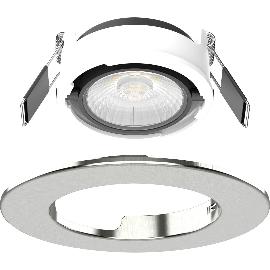 Artikelbild für EGLO Einbauleuchte Exuma 6W rund Edelstahl-Effekt