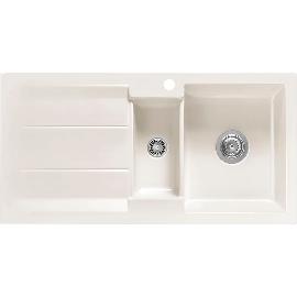 Artikelbild für SYSTEMCERAM Einbauspüle Genea 100, 1000 x 510 mm ±1,5% rev., Magnolie