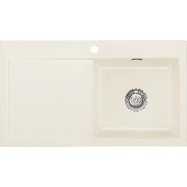 Artikelbild für SYSTEMCERAM Einbauspüle Mera 90, 900 x 510 mm ±1,5% Tt. links, Jasmin