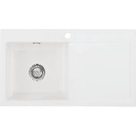 Artikelbild für SYSTEMCERAM Einbauspüle Mera 90, 900 x 510 mm Tt. rechts, Polar