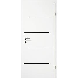 Artikelbild für SOLIDO Creativtüre Relief-Q weiß lackiert Reliefdekor schwarz VB RE 850/2030